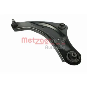 Bras de liaison, suspension de roue avant gauche METZGER 58075301