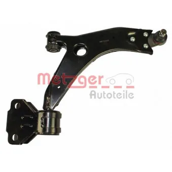 Bras de liaison, suspension de roue avant droit METZGER 58076602