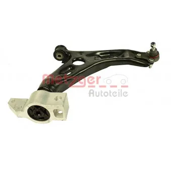 Bras de liaison, suspension de roue avant droit METZGER 58079002