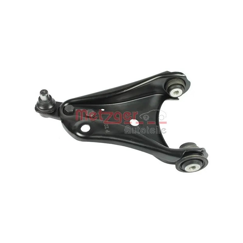Bras de liaison, suspension de roue avant gauche METZGER 58080501