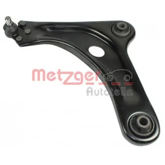 Bras de liaison, suspension de roue avant gauche METZGER 58082501