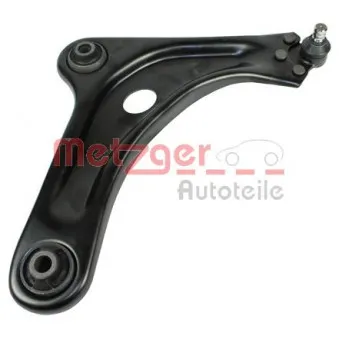 Bras de liaison, suspension de roue avant droit METZGER 58082602
