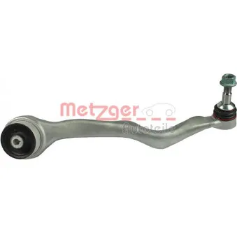 Bras de liaison, suspension de roue avant droit METZGER 58090512