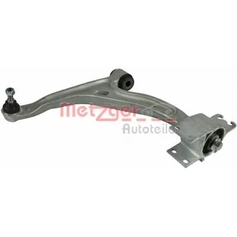 Bras de liaison, suspension de roue avant gauche METZGER 58091411