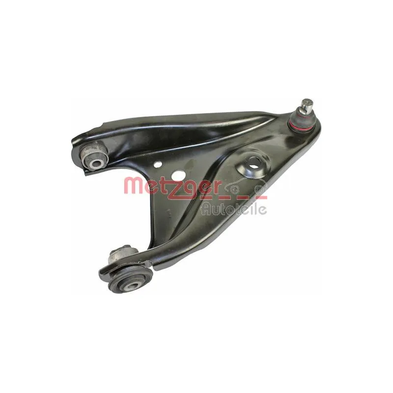 Bras de liaison, suspension de roue avant droit METZGER 58093102