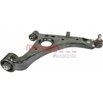 Bras de liaison, suspension de roue avant droit METZGER 58093602