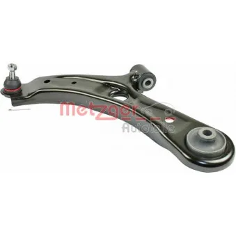 Bras de liaison, suspension de roue avant gauche METZGER 58096701