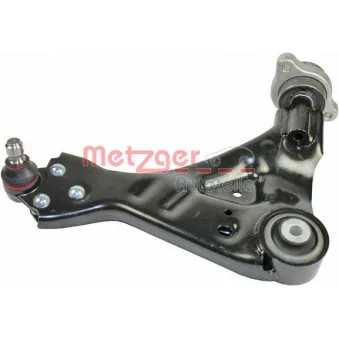 Bras de liaison, suspension de roue avant gauche METZGER 58100701