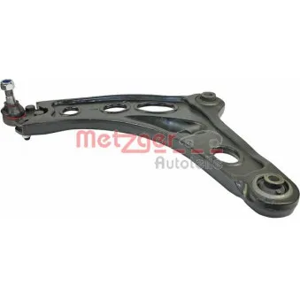 Bras de liaison, suspension de roue avant gauche METZGER 58102501