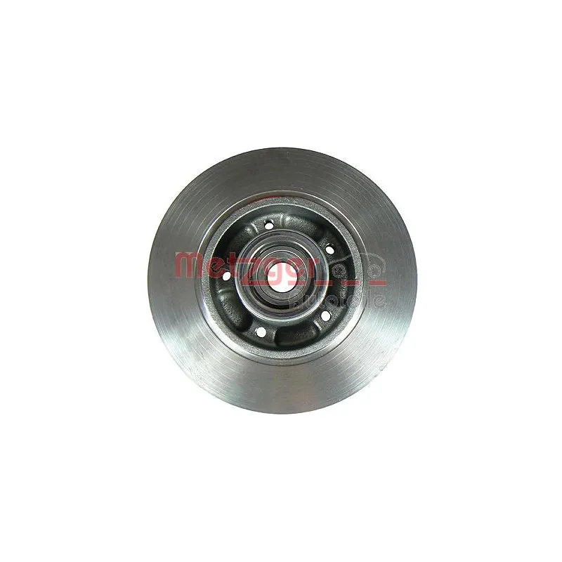 Jeu de 2 disques de frein arrière METZGER 6110007