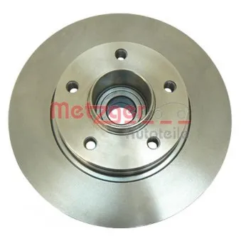 Jeu de 2 disques de frein arrière METZGER 6110183