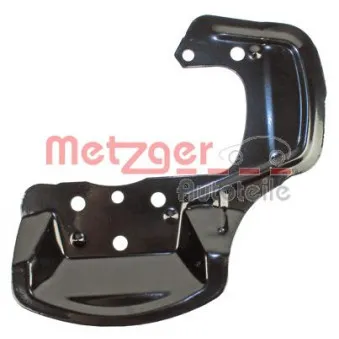 Déflecteur, disque de frein avant gauche METZGER 6115067