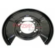 Déflecteur, disque de frein METZGER 6115091 - Visuel 1