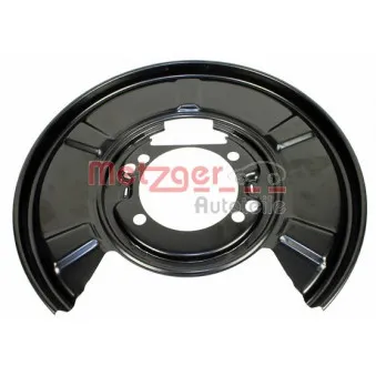 Déflecteur, disque de frein METZGER 6115091