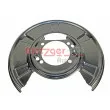 Déflecteur, disque de frein METZGER 6115091 - Visuel 2