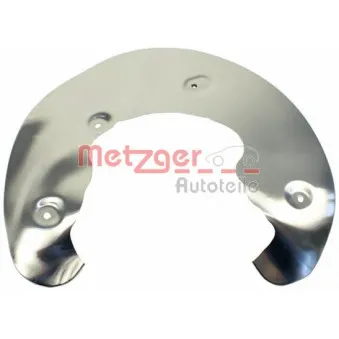 Déflecteur, disque de frein avant droit METZGER 6115094