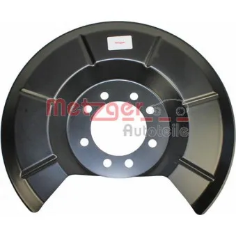 Déflecteur, disque de frein METZGER 6115105