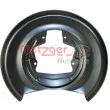 Déflecteur, disque de frein METZGER 6115136 - Visuel 2