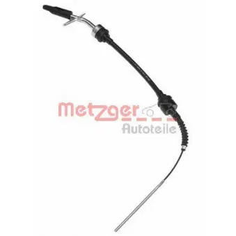 Tirette à câble, commande d'embrayage METZGER 622.11