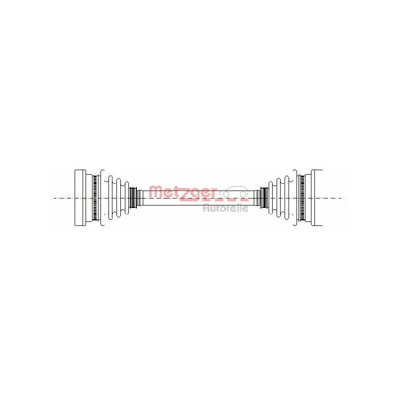 Arbre de transmission METZGER 7210026