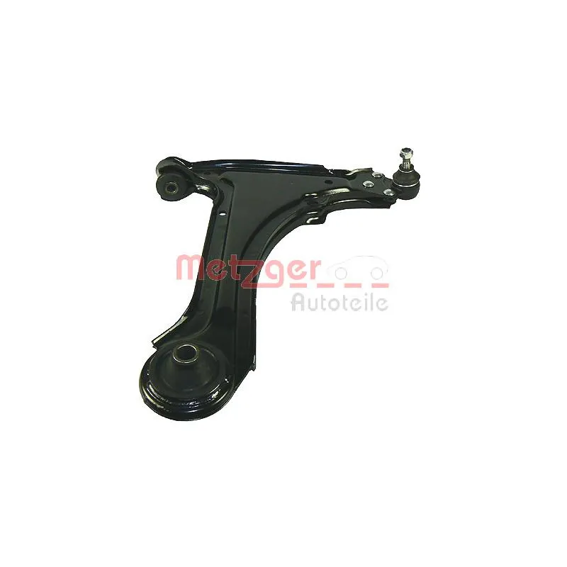 Bras de liaison, suspension de roue avant droit METZGER 88002612
