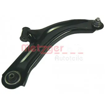 Bras de liaison, suspension de roue avant droit METZGER 88029202