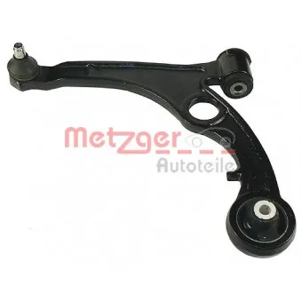 Bras de liaison, suspension de roue avant gauche METZGER 88034701