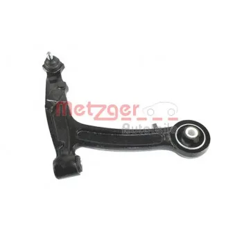 Bras de liaison, suspension de roue avant droit METZGER 88035102