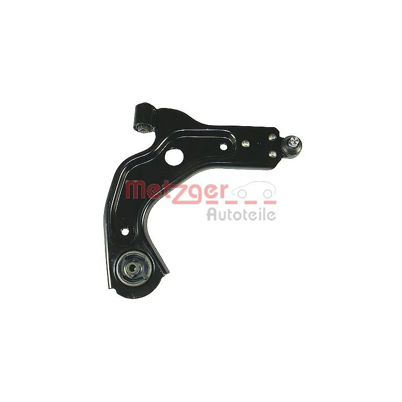 Bras de liaison, suspension de roue avant droit METZGER 88040902