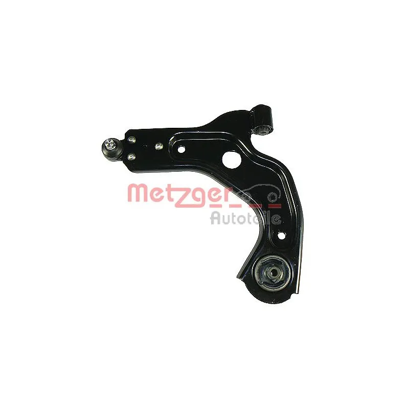 Bras de liaison, suspension de roue avant gauche METZGER 88041101
