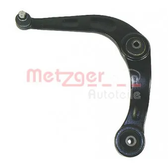 Bras de liaison, suspension de roue avant gauche METZGER 88059501