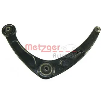 Bras de liaison, suspension de roue avant droit METZGER 88060802