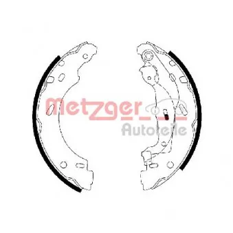 Jeu de mâchoires de frein METZGER MG 112