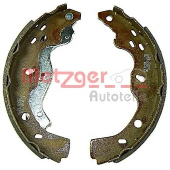 Jeu de mâchoires de frein METZGER MG 116