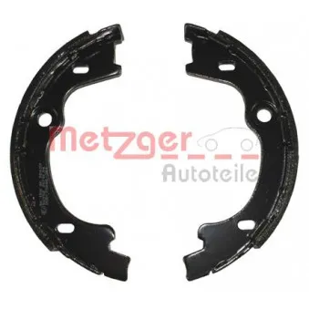 Jeu de mâchoires de frein, frein de stationnement METZGER MG 126