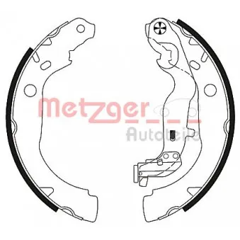 Jeu de mâchoires de frein METZGER MG 131