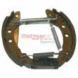 Jeu de mâchoires de frein METZGER MG 343V - Visuel 2