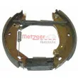 Jeu de mâchoires de frein METZGER MG 415V - Visuel 1