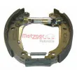 Jeu de mâchoires de frein METZGER MG 424V - Visuel 2