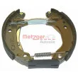 Jeu de mâchoires de frein METZGER MG 508V - Visuel 1