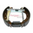 Jeu de mâchoires de frein METZGER MG 571V - Visuel 2