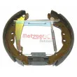 Jeu de mâchoires de frein METZGER MG 572V - Visuel 1