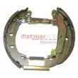 Jeu de mâchoires de frein METZGER MG 632V - Visuel 2