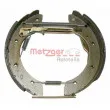Jeu de mâchoires de frein METZGER MG 633V - Visuel 2