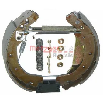 Jeu de mâchoires de frein METZGER MG 672V