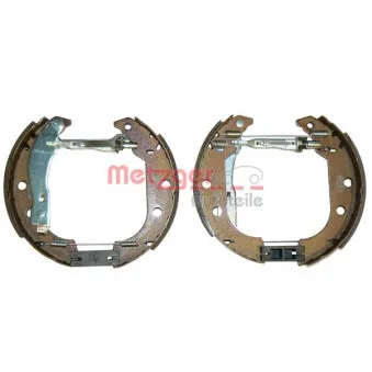 Jeu de mâchoires de frein METZGER MG 704V1