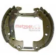 Jeu de mâchoires de frein METZGER MG 714V - Visuel 2