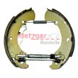 Jeu de mâchoires de frein METZGER MG 717V - Visuel 2