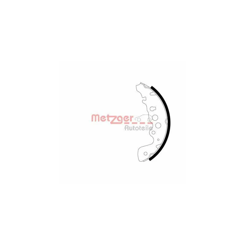 Jeu de mâchoires de frein METZGER MG 730