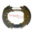 Jeu de mâchoires de frein METZGER MG 814V - Visuel 1